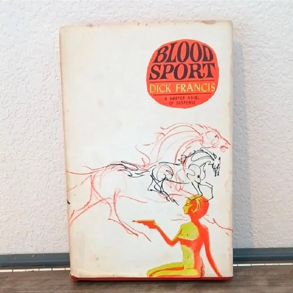 Blood Sport 1967 First Edition Hardcover Dick Francis